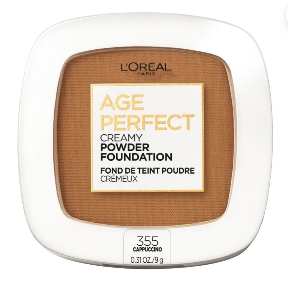 L'Oréal Paris Age Perfect Creamy Powder Foundation #355 Cappuccino